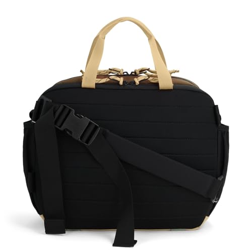 Topo Designs Mountain Cross Bag, Functional + Flexible Over Shoulder, Commuter Briefcase, Exterior Bottle Holders, Fair Trade