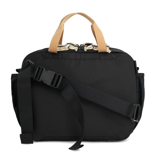Topo Designs Mountain Cross Bag, Functional + Flexible Over Shoulder, Commuter Briefcase, Exterior Bottle Holders, Fair Trade