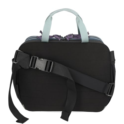 Topo Designs Mountain Cross Bag, Functional + Flexible Over Shoulder, Commuter Briefcase, Exterior Bottle Holders, Fair Trade