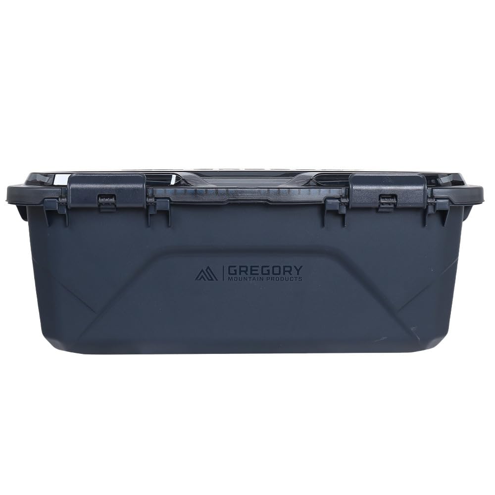 Gregory Alpaca 25L Waterproof Gear Organization/Camping Gear Box with Transparent Removable Lid, Slate Blue