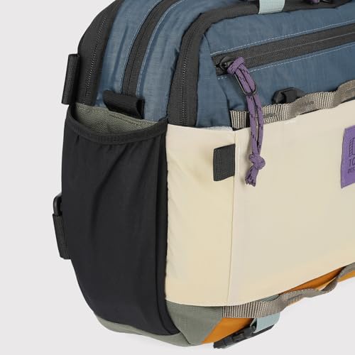 Topo Designs Mountain Cross Bag, Functional + Flexible Over Shoulder, Commuter Briefcase, Exterior Bottle Holders, Fair Trade