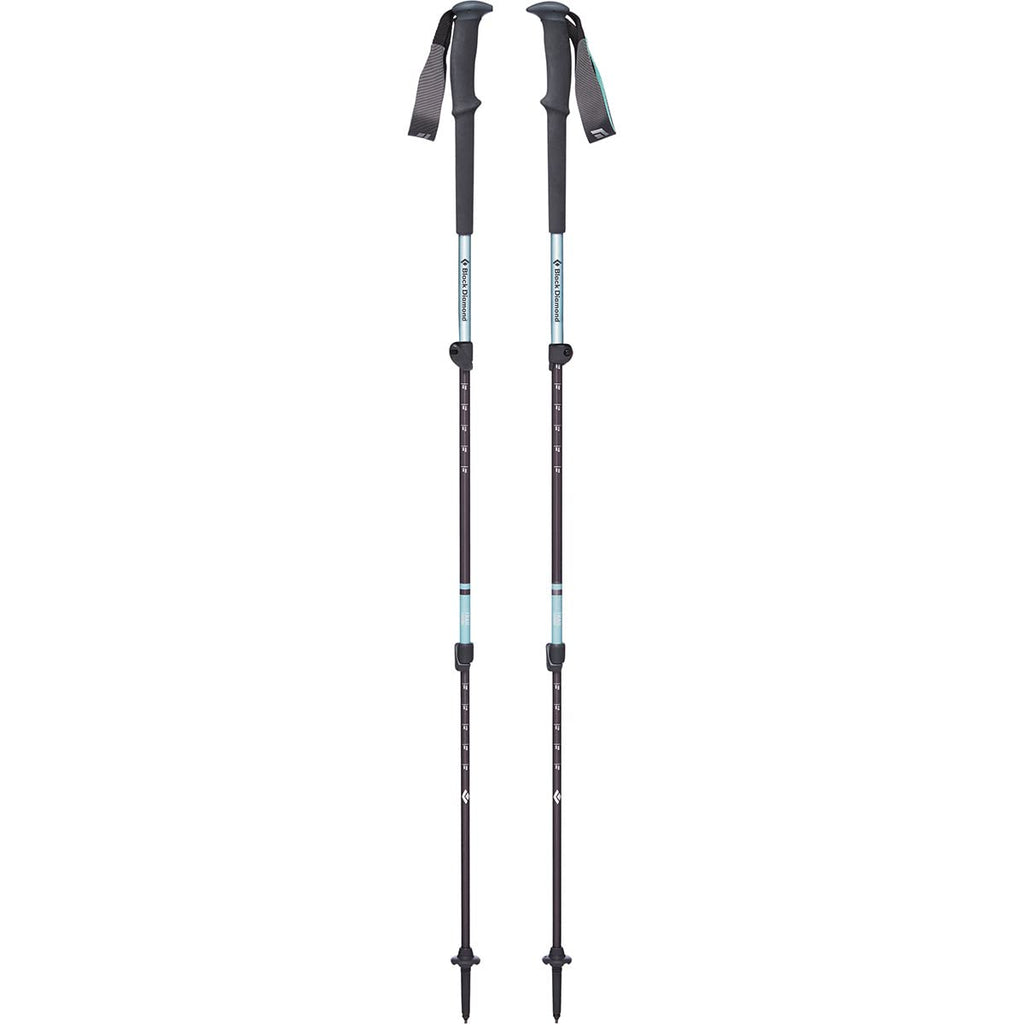 BLACK DIAMOND Trail Trekking Poles (Pair) | Lightweight Aluminum Hiking Poles | Natural, Cork, or Foam Grips | FlickLock Adjustable Shafts for All-Season Stability