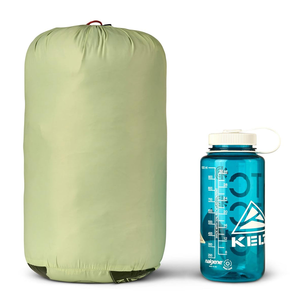 Kelty Cosmic 20 Down Mummy Sleeping Bag for Backpacking, Campers, 550 Fill Power, Recycled Fabrics with PFAS-Free DWR, Designed in Sunny Colorado,