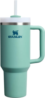 STANLEY Quencher H2.0 Tumbler with Handle and Straw 30 oz | Flowstate 3-Position Lid | Cup Holder Compatible for Travel | Insulated Stainless Steel Cup | BPA-Free | Rose Quartz 2.0
