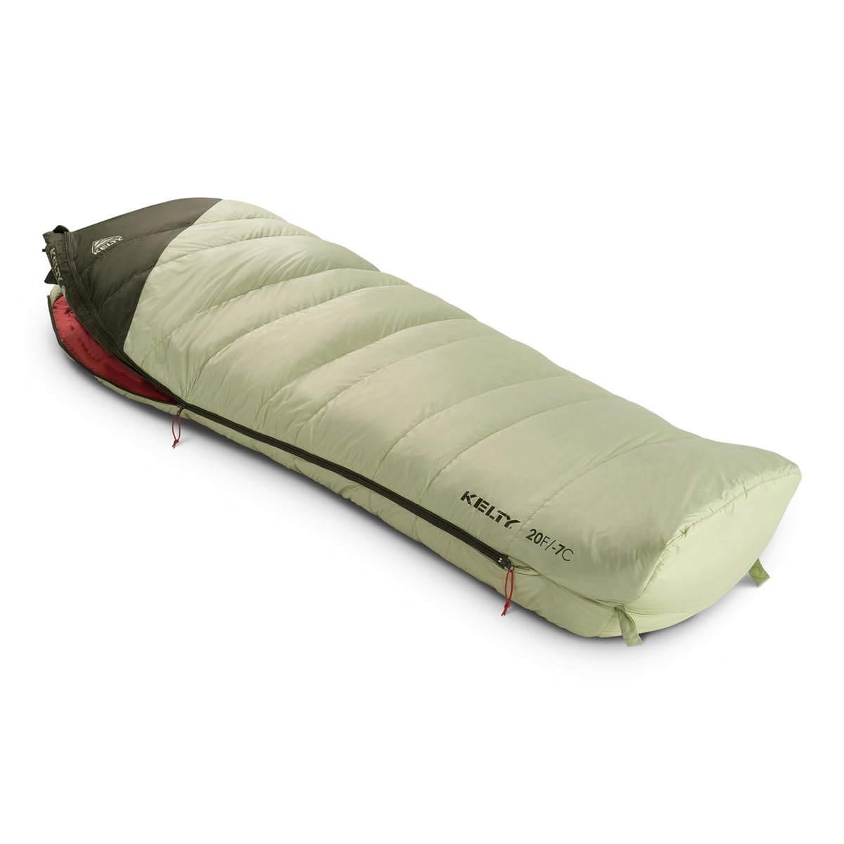 Kelty Cosmic 20 Down Mummy Sleeping Bag for Backpacking, Campers, 550 Fill Power, Recycled Fabrics with PFAS-Free DWR, Designed in Sunny Colorado,