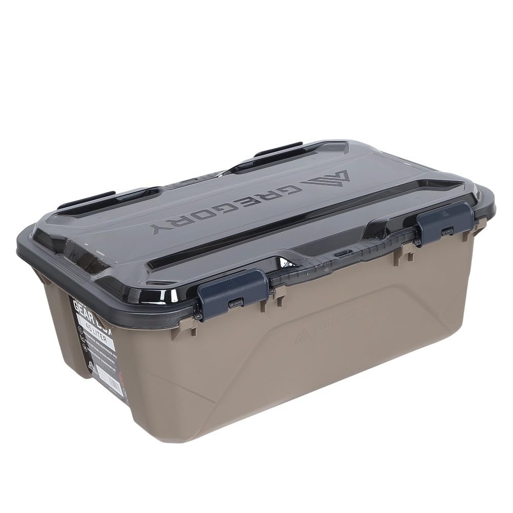Gregory Alpaca 25L Waterproof Gear Organization/Camping Gear Box with Transparent Removable Lid, Slate Blue