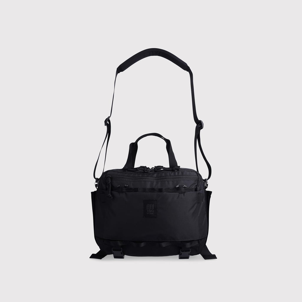 Topo Designs Mountain Cross Bag, Functional + Flexible Over Shoulder, Commuter Briefcase, Exterior Bottle Holders, Fair Trade