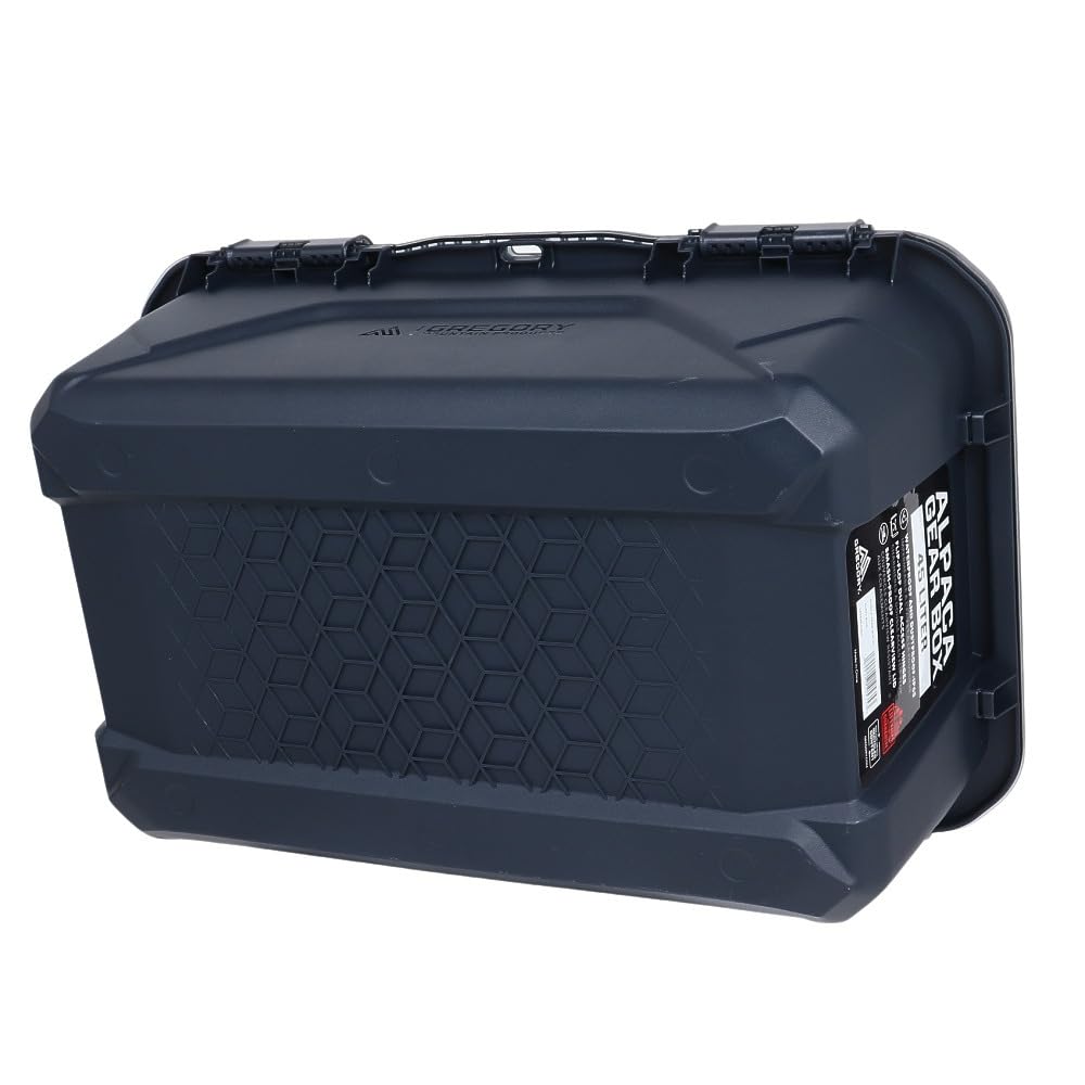 Gregory Alpaca 25L Waterproof Gear Organization/Camping Gear Box with Transparent Removable Lid, Slate Blue
