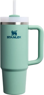 STANLEY Quencher H2.0 Tumbler with Handle and Straw 30 oz | Flowstate 3-Position Lid | Cup Holder Compatible for Travel | Insulated Stainless Steel Cup | BPA-Free | Rose Quartz 2.0