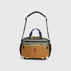 Topo Designs Mountain Cross Bag, Functional + Flexible Over Shoulder, Commuter Briefcase, Exterior Bottle Holders, Fair Trade