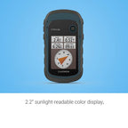 Garmin 010-02256-00 eTrex 22x, Rugged Handheld GPS Navigator, Black/Navy