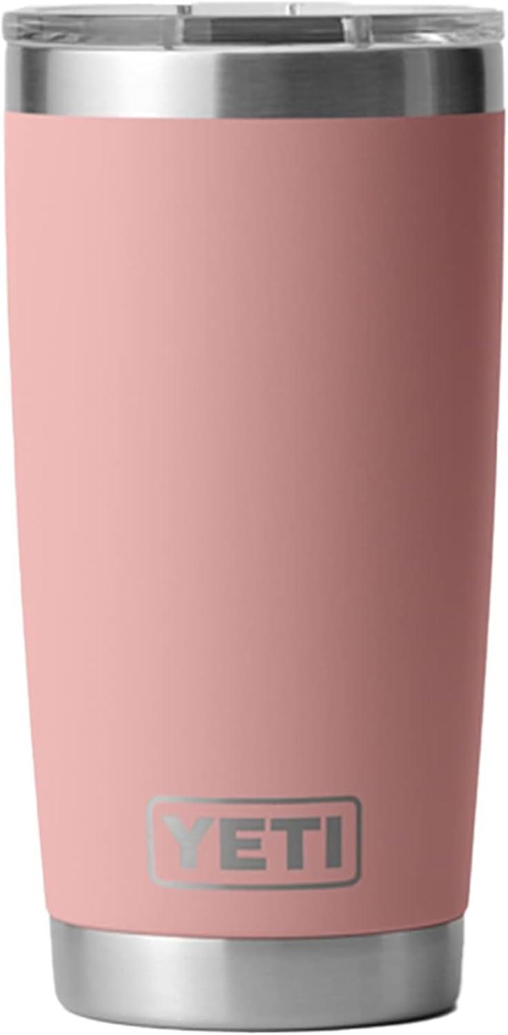 YETI Rambler 20 oz Stainless Steel Vacuum Insulated Tumbler w/MagSlider Lid