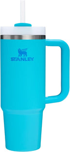 STANLEY Quencher H2.0 Tumbler with Handle and Straw 30 oz | Flowstate 3-Position Lid | Cup Holder Compatible for Travel | Insulated Stainless Steel Cup | BPA-Free | Rose Quartz 2.0