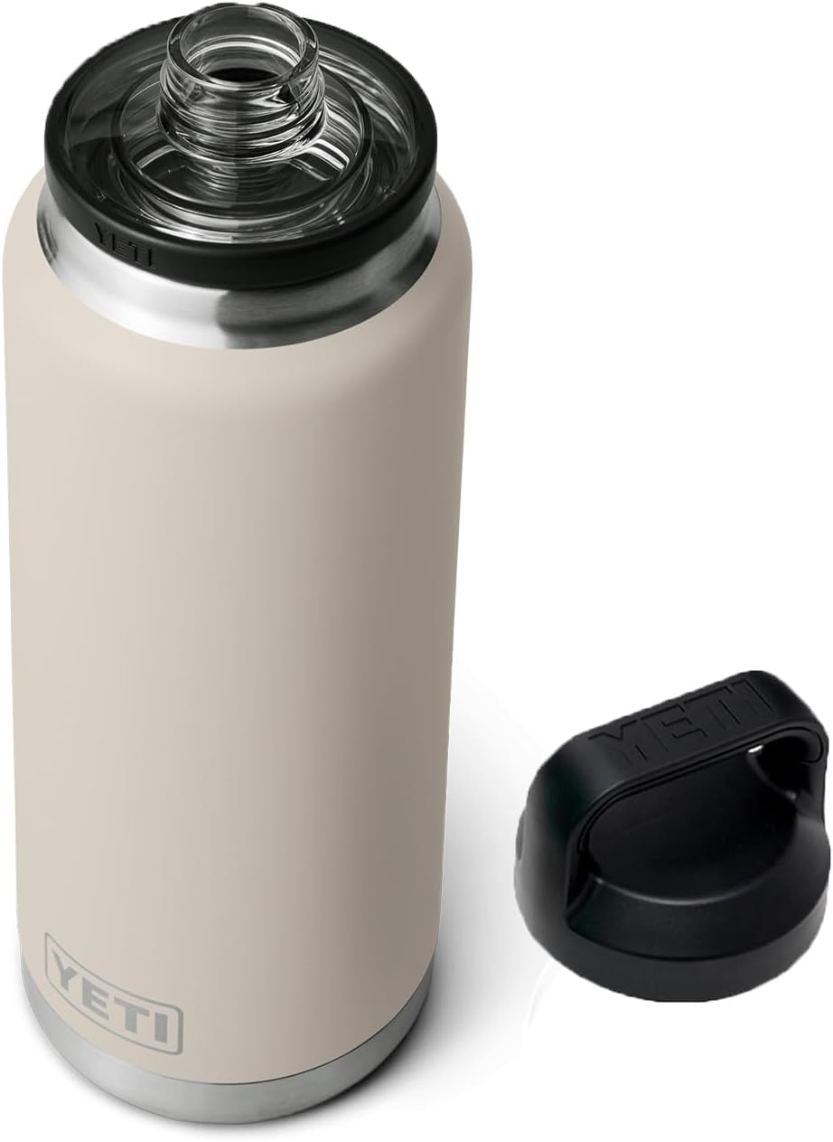 YETI Rambler 36 oz Bottle, Vacuum Insulated, Leakproof, Stainless Steel with Chug Cap | Vacuum Insulated