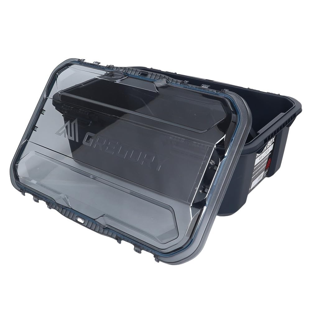 Gregory Alpaca 25L Waterproof Gear Organization/Camping Gear Box with Transparent Removable Lid, Slate Blue