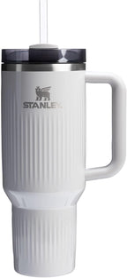 STANLEY Quencher H2.0 Tumbler with Handle and Straw 30 oz | Flowstate 3-Position Lid | Cup Holder Compatible for Travel | Insulated Stainless Steel Cup | BPA-Free | Rose Quartz 2.0