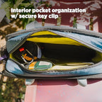 Topo Designs Mountain Cross Bag, Functional + Flexible Over Shoulder, Commuter Briefcase, Exterior Bottle Holders, Fair Trade