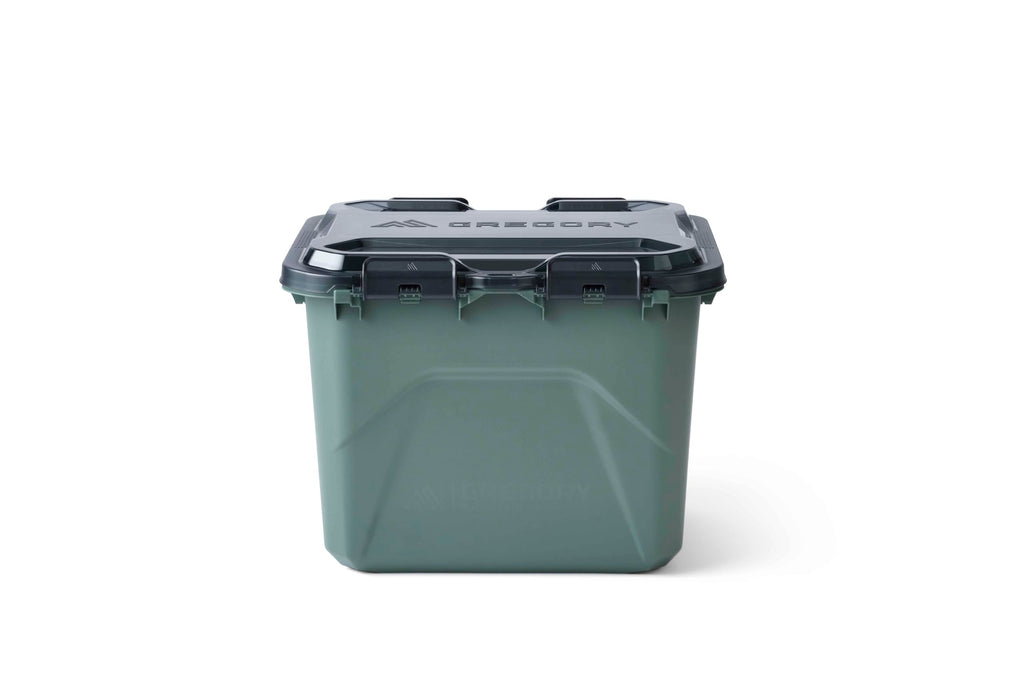 Gregory Alpaca 25L Waterproof Gear Organization/Camping Gear Box with Transparent Removable Lid, Slate Blue