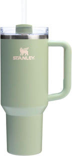 STANLEY Quencher H2.0 Tumbler with Handle and Straw 30 oz | Flowstate 3-Position Lid | Cup Holder Compatible for Travel | Insulated Stainless Steel Cup | BPA-Free | Rose Quartz 2.0