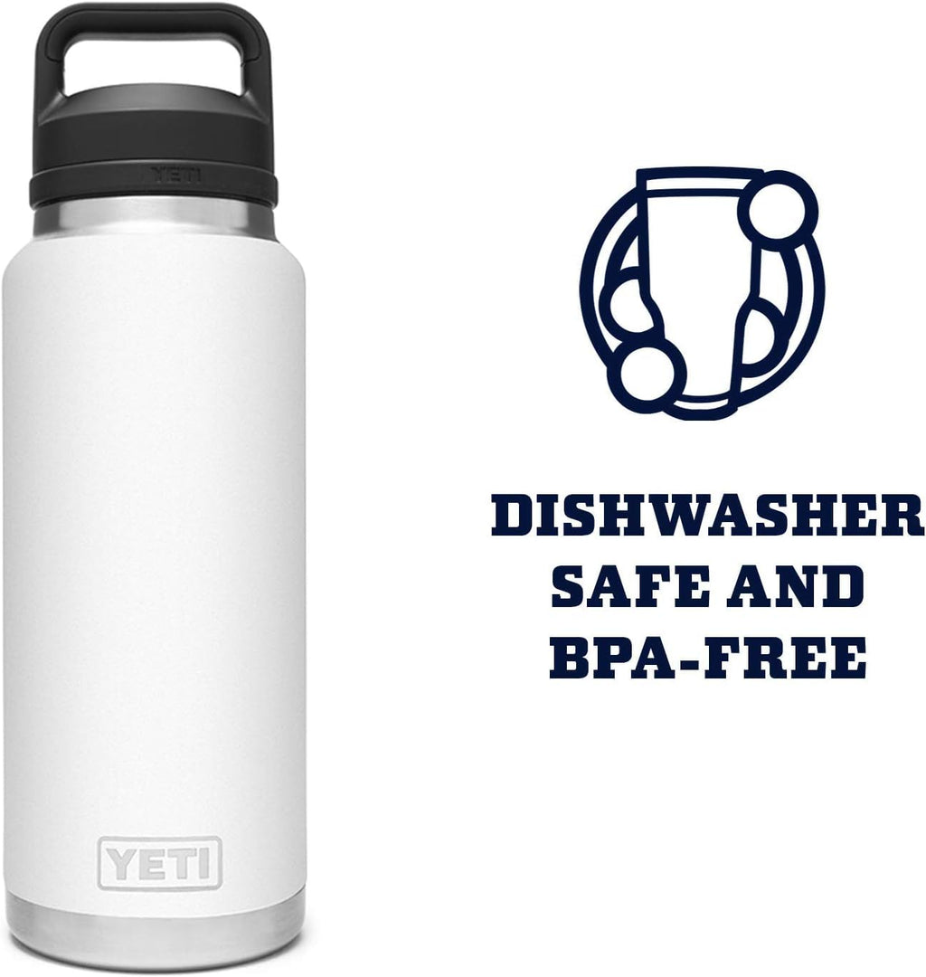 YETI Rambler 36 oz Bottle, Vacuum Insulated, Leakproof, Stainless Steel with Chug Cap | Vacuum Insulated