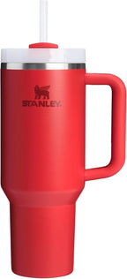 STANLEY Quencher H2.0 Tumbler with Handle and Straw 30 oz | Flowstate 3-Position Lid | Cup Holder Compatible for Travel | Insulated Stainless Steel Cup | BPA-Free | Rose Quartz 2.0