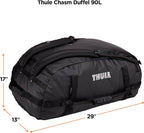 Thule Chasm Duffel bag, Weather-resistant materials, Easy packing, Converts to backpack, Internal pockets, Travel-ready