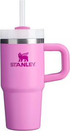STANLEY Quencher H2.0 Tumbler with Handle and Straw 30 oz | Flowstate 3-Position Lid | Cup Holder Compatible for Travel | Insulated Stainless Steel Cup | BPA-Free | Rose Quartz 2.0