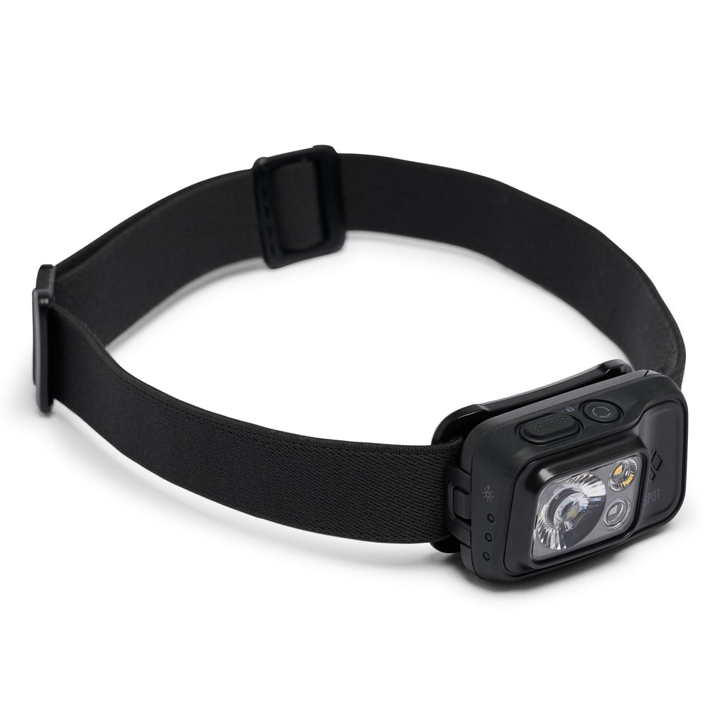 BLACK DIAMOND Spot 400 Headlamp | 400 Lumens Brightness, Dimmable | Waterproof & Durable | 3X AAA Battery Operated (Included) | Graphite