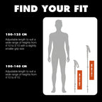 BLACK DIAMOND Trail Trekking Poles (Pair) | Lightweight Aluminum Hiking Poles | Natural, Cork, or Foam Grips | FlickLock Adjustable Shafts for All-Season Stability