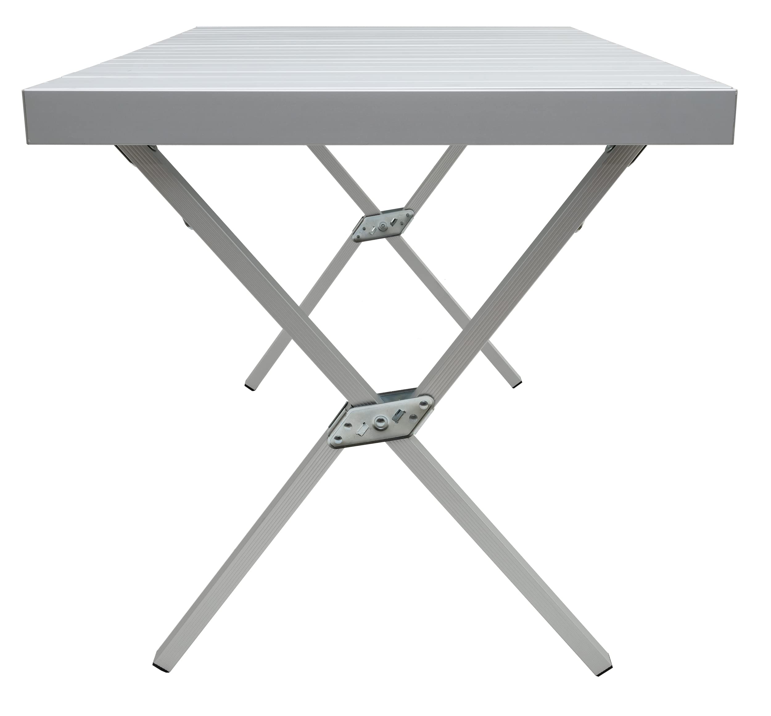 ALPS Mountaineering Folding Camping Table with Smooth Easy-to-Clean Roll Top and Sturdy and Lightweight Aluminum X Frame, Shoulder Carry Bag, 3 Sizes