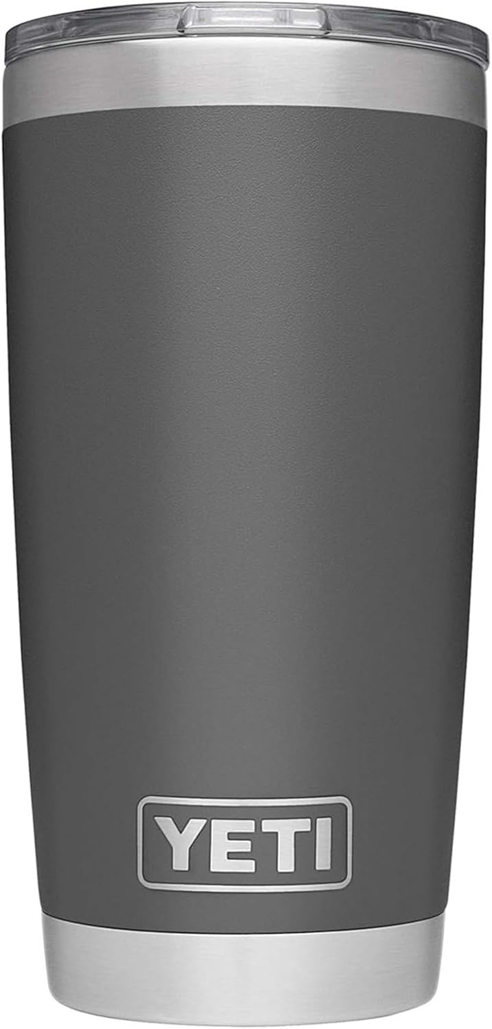 YETI Rambler 20 oz Stainless Steel Vacuum Insulated Tumbler w/MagSlider Lid