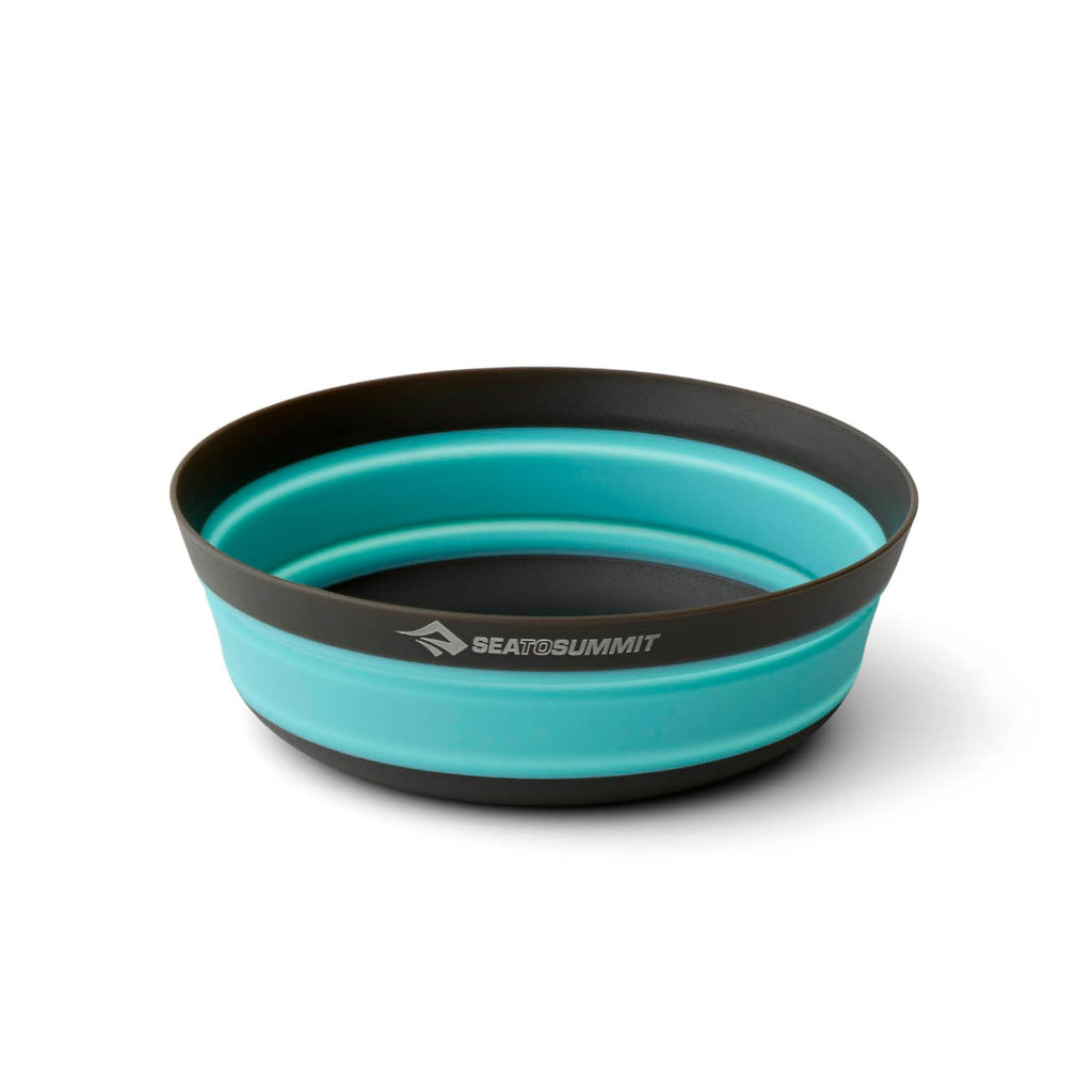 Sea to Summit Frontier Ultralight Collapsible Bowl, Medium (23 fl oz), Aqua Sea Blue