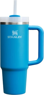 STANLEY Quencher H2.0 Tumbler with Handle and Straw 30 oz | Flowstate 3-Position Lid | Cup Holder Compatible for Travel | Insulated Stainless Steel Cup | BPA-Free | Rose Quartz 2.0