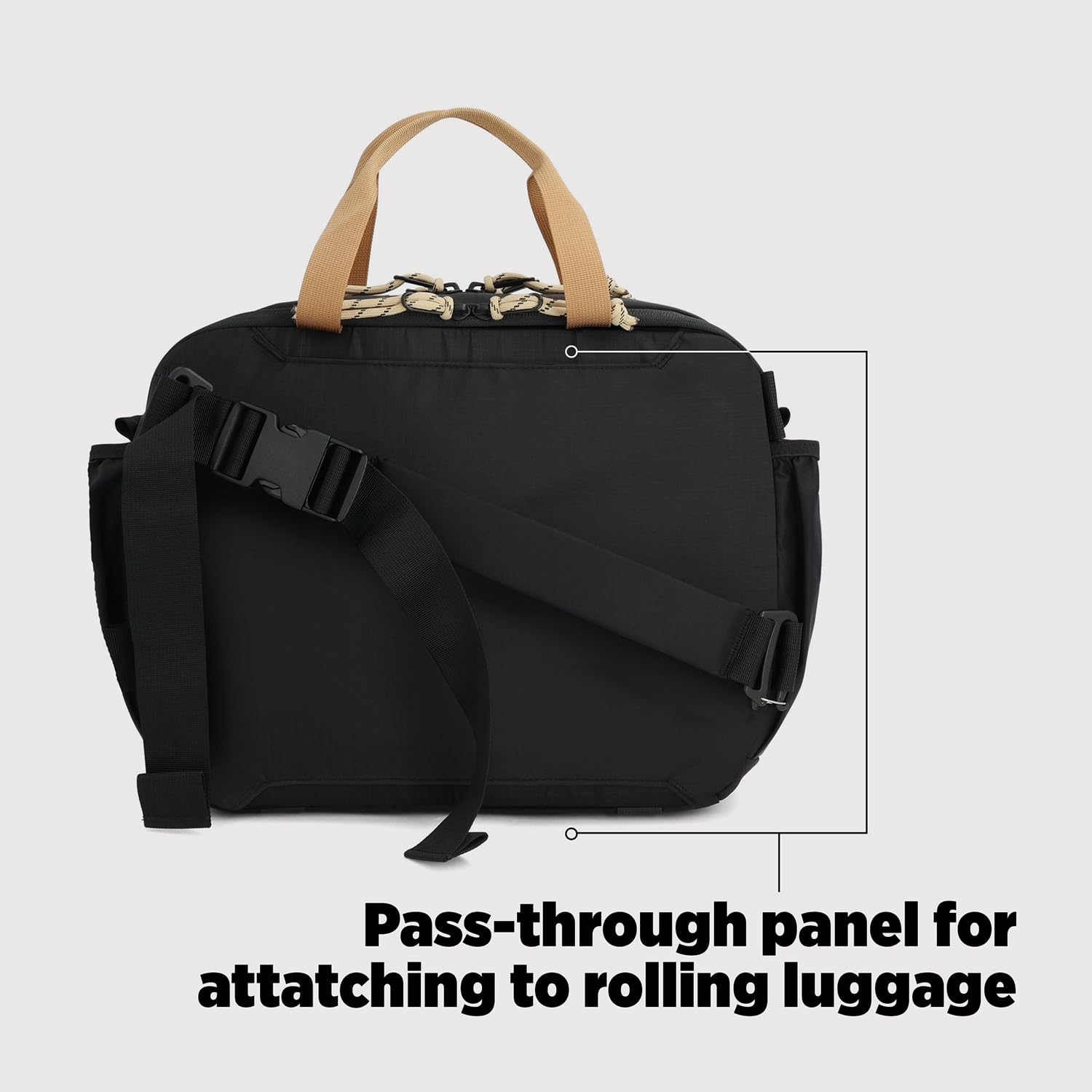 Topo Designs Mountain Cross Bag, Functional + Flexible Over Shoulder, Commuter Briefcase, Exterior Bottle Holders, Fair Trade