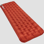 Big Agnes Rapide SL - Insulated Sleeping Pad, Ultralight, All Season Compact Backpacking and Hiking, Pumphouse Sack Included, Orange, 20x72 Regular