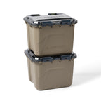 Gregory Alpaca 25L Waterproof Gear Organization/Camping Gear Box with Transparent Removable Lid, Slate Blue