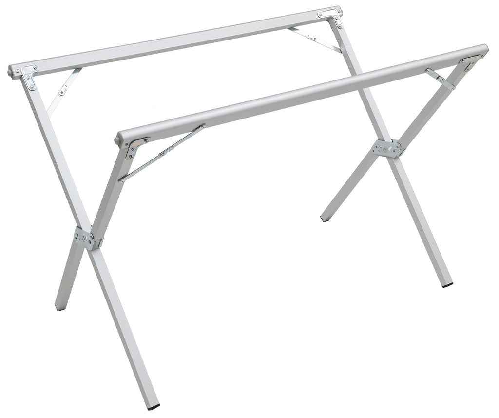ALPS Mountaineering Folding Camping Table with Smooth Easy-to-Clean Roll Top and Sturdy and Lightweight Aluminum X Frame, Shoulder Carry Bag, 3 Sizes