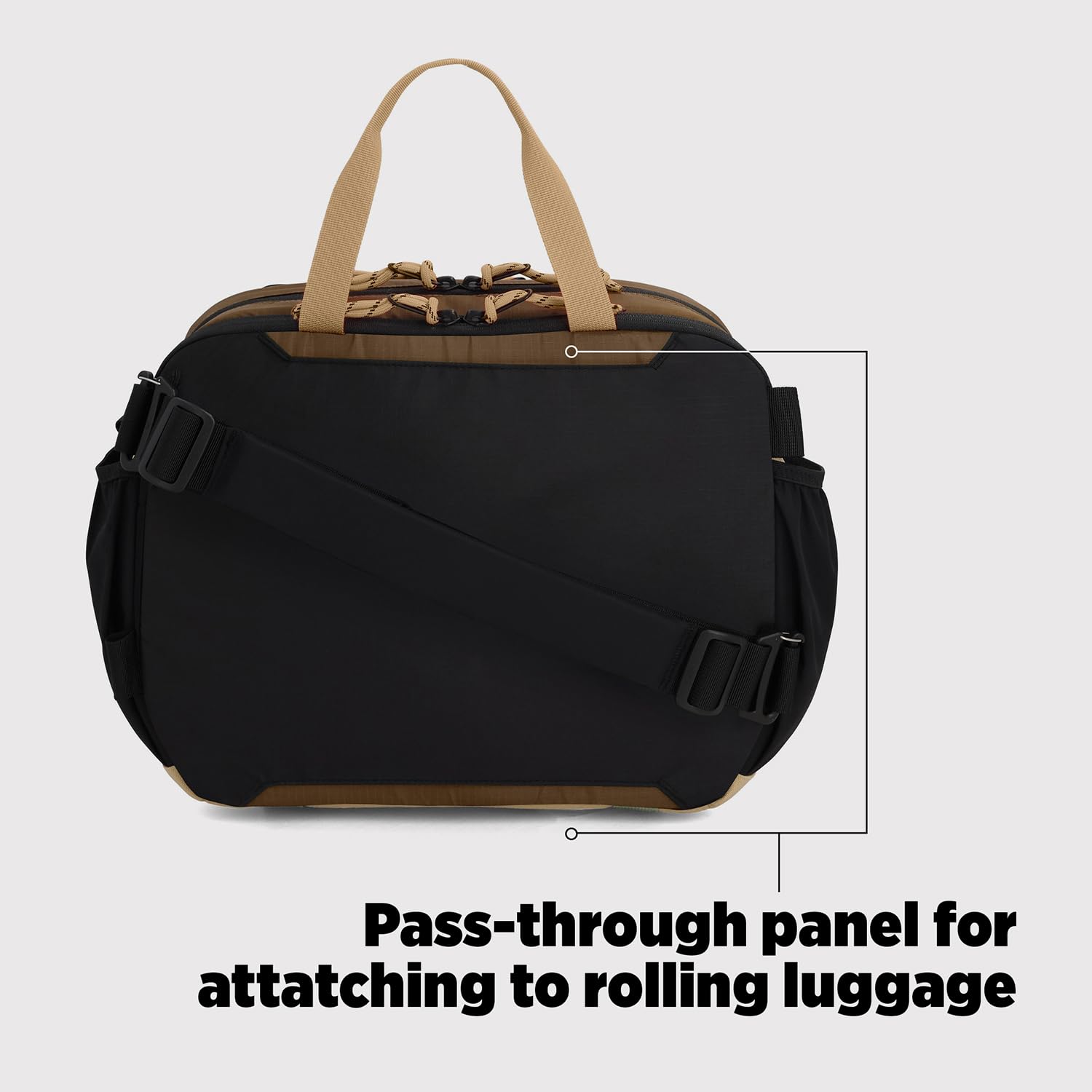 Topo Designs Mountain Cross Bag, Functional + Flexible Over Shoulder, Commuter Briefcase, Exterior Bottle Holders, Fair Trade