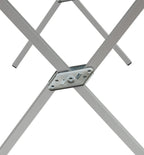 ALPS Mountaineering Folding Camping Table with Smooth Easy-to-Clean Roll Top and Sturdy and Lightweight Aluminum X Frame, Shoulder Carry Bag, 3 Sizes