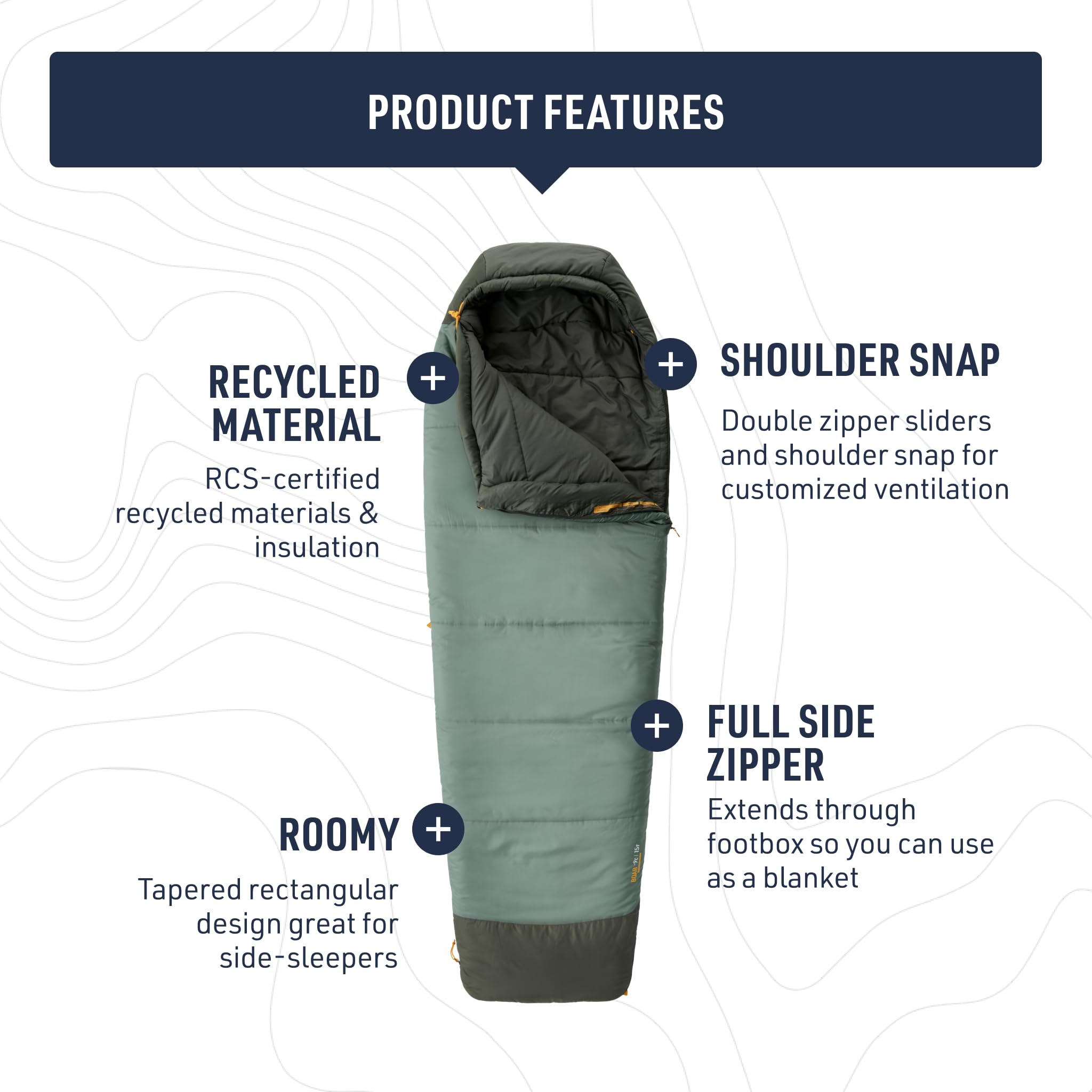 Sea to Summit Boab Synthetic 2-Season Sleeping Bag