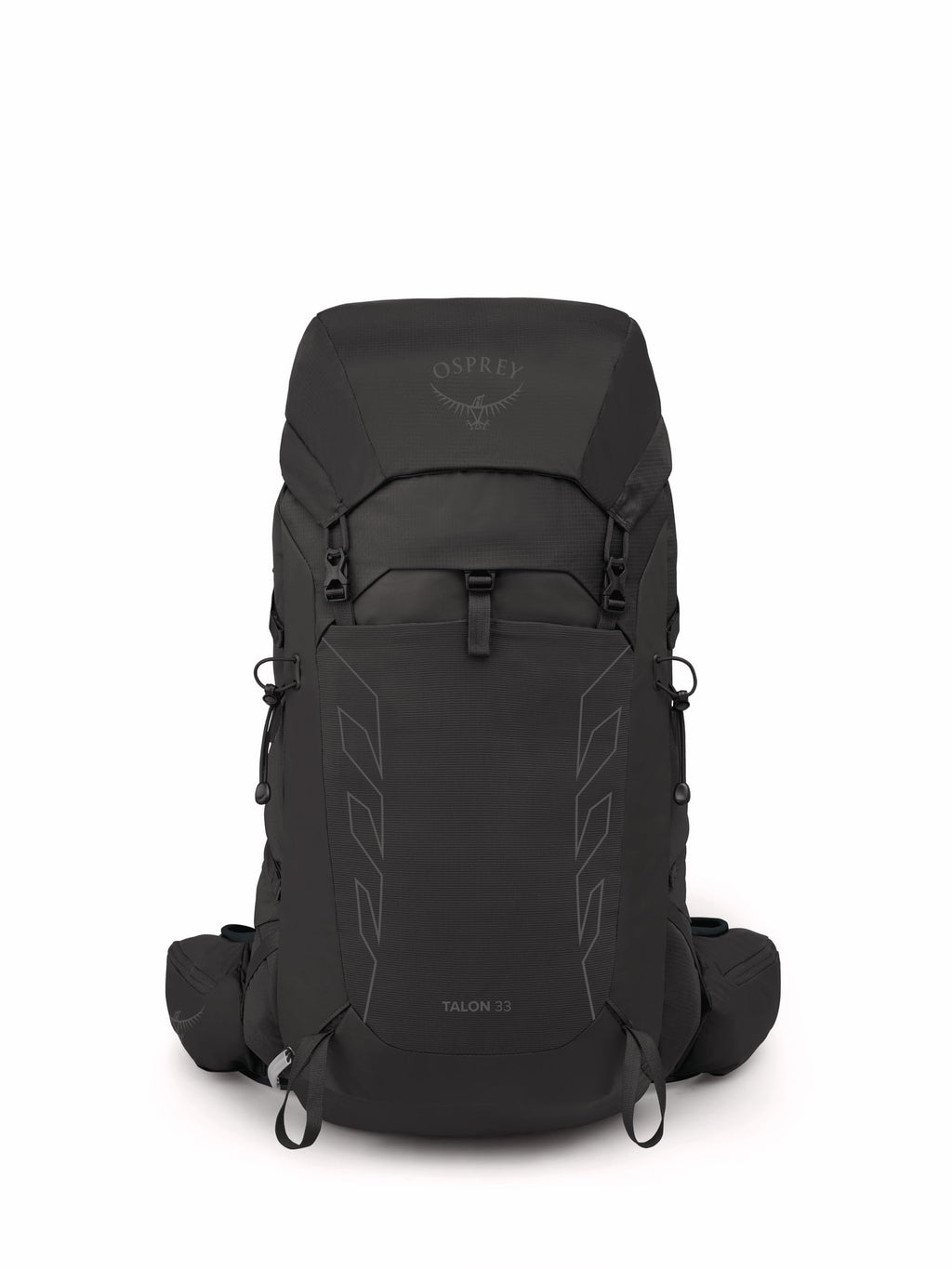 Osprey Talon 22L Men's Lightweight Hiking Backpack - Small Daypack for Travel & Camping, Black/Coal Grey