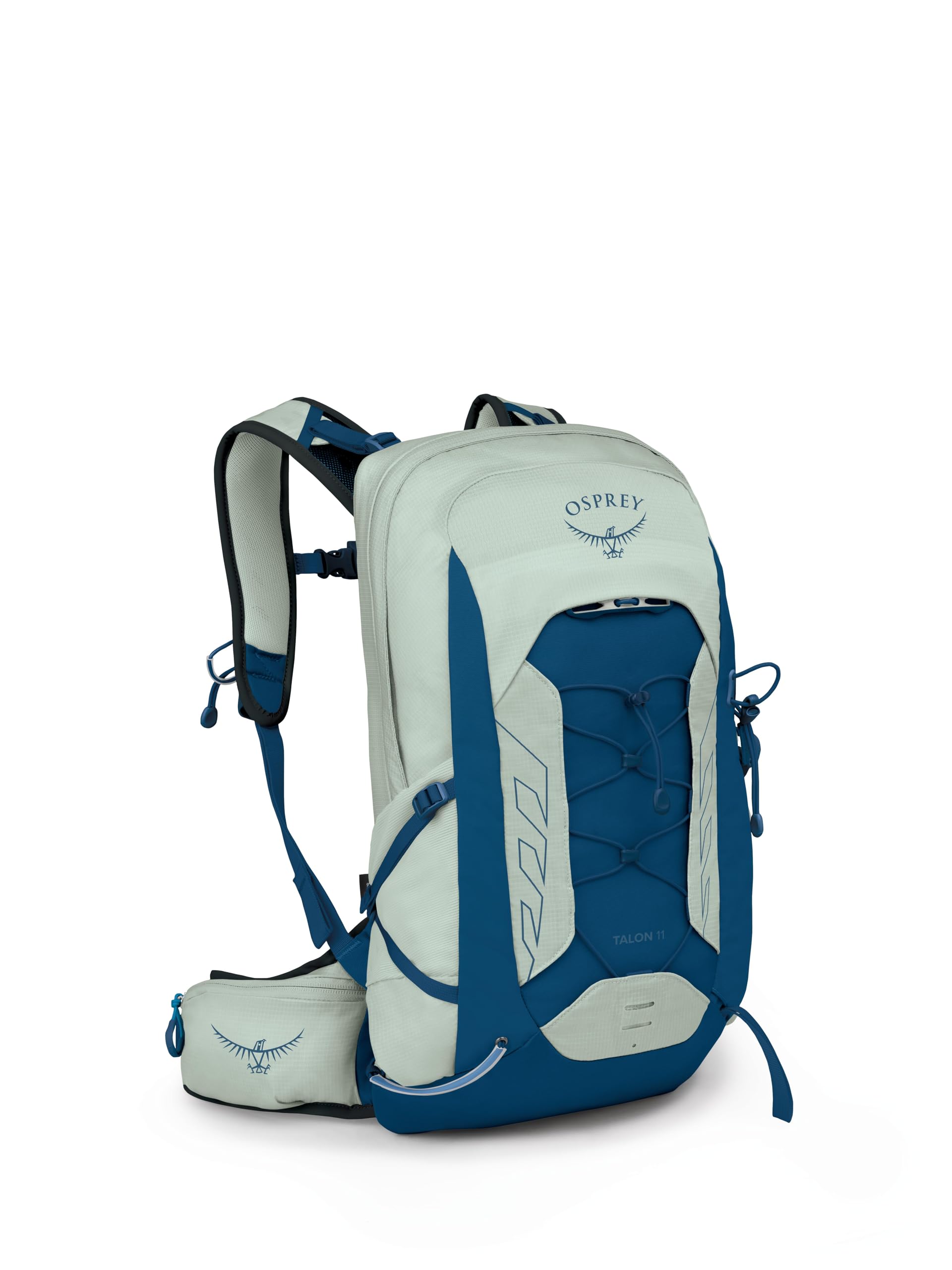 Osprey Talon 22L Men's Lightweight Hiking Backpack - Small Daypack for Travel & Camping, Black/Coal Grey