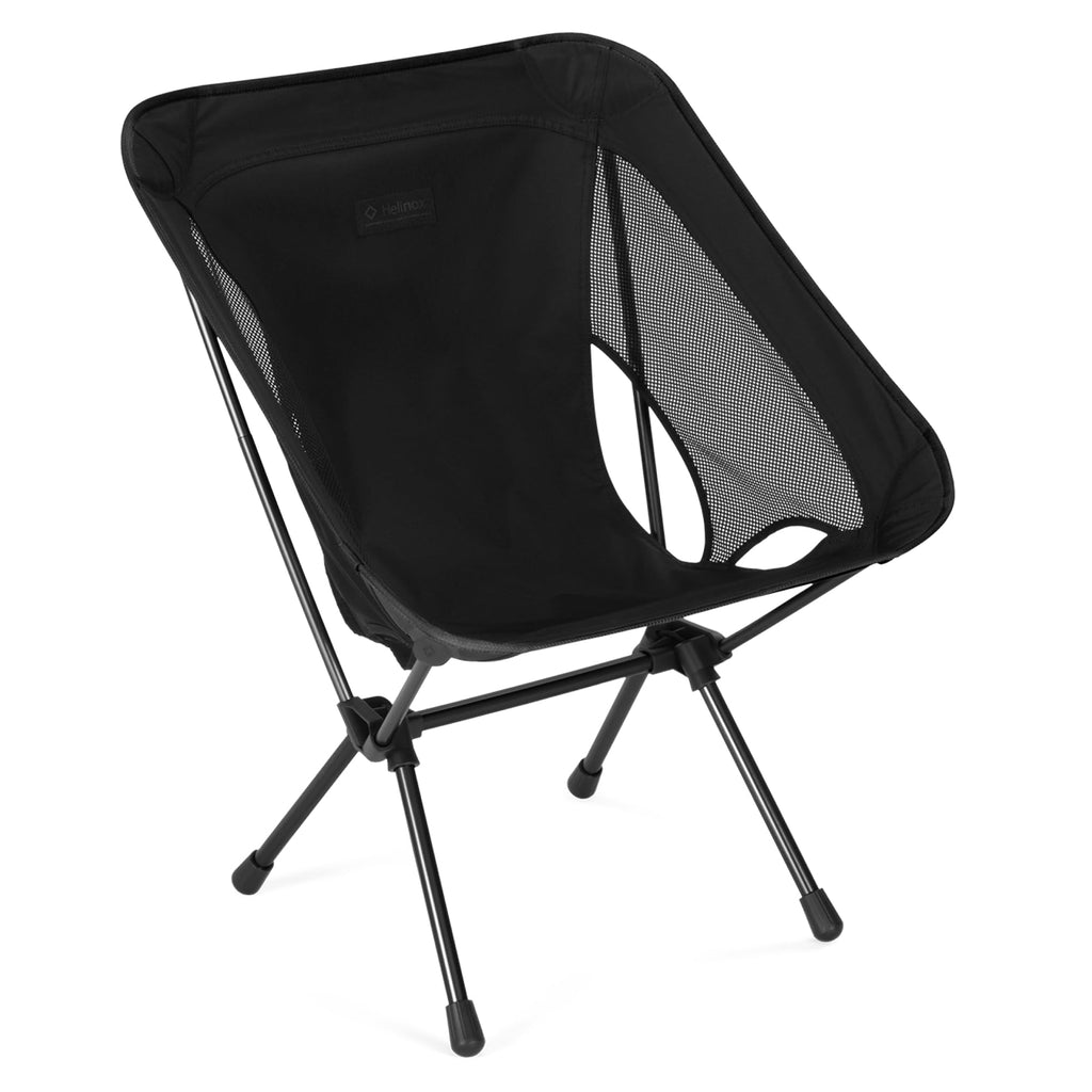 Helinox Chair One (re) High-Performance Camping Chair, Lightweight Compact Collapsible Outdoor Chairs, Backpacking, Picnic, Adventures, Black/Blue