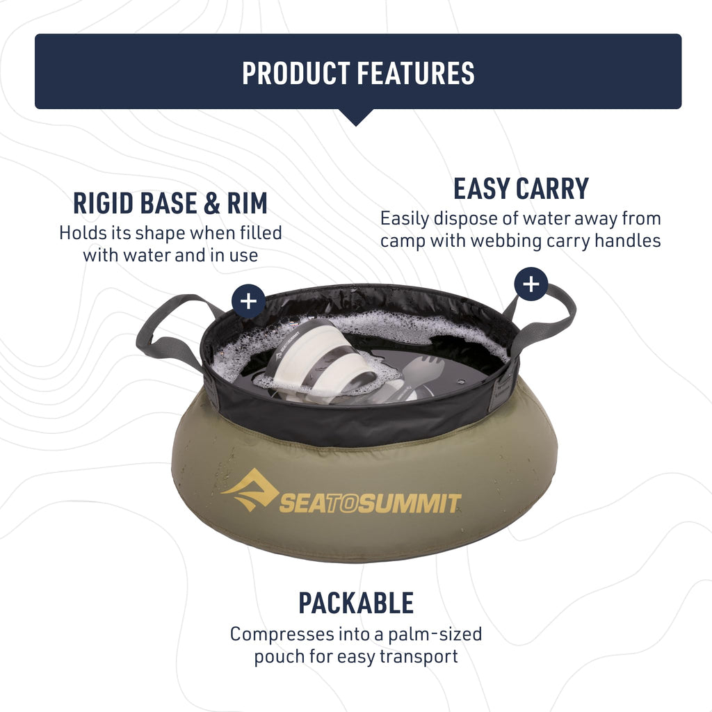 Sea to Summit Collapsible Camp Kitchen Sink, 5 Liter (v1)