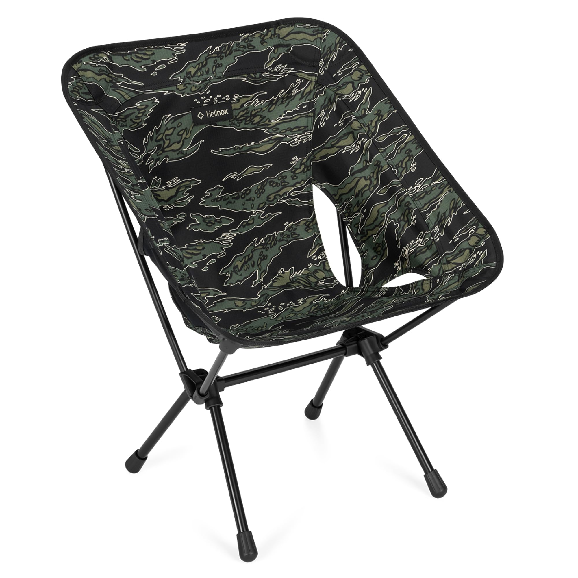 Helinox Chair One (re) High-Performance Camping Chair, Lightweight Compact Collapsible Outdoor Chairs, Backpacking, Picnic, Adventures, Black/Blue
