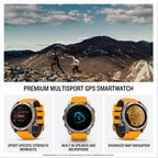 Garmin fēnix® 8 – 47 mm,Solar,Sapphire,Premium Multisport GPS Smartwatch, Long-Lasting Battery Life,Dive-Rated, Built-in LED Flashlight, Carbon Gray DLC Titanium Bezel Black/Pebble Gray Silicone Band