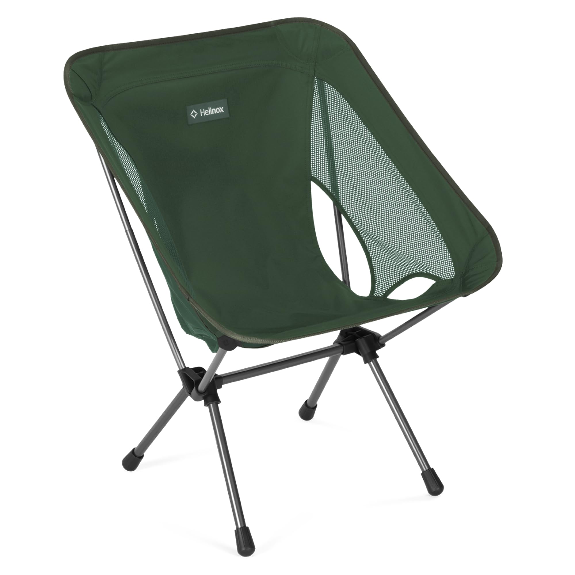 Helinox Chair One (re) High-Performance Camping Chair, Lightweight Compact Collapsible Outdoor Chairs, Backpacking, Picnic, Adventures, Black/Blue