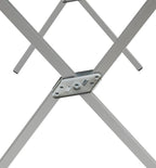 ALPS Mountaineering Folding Camping Table with Smooth Easy-to-Clean Roll Top and Sturdy and Lightweight Aluminum X Frame, Shoulder Carry Bag, 3 Sizes
