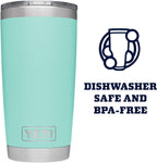 YETI Rambler 20 oz Stainless Steel Vacuum Insulated Tumbler w/MagSlider Lid