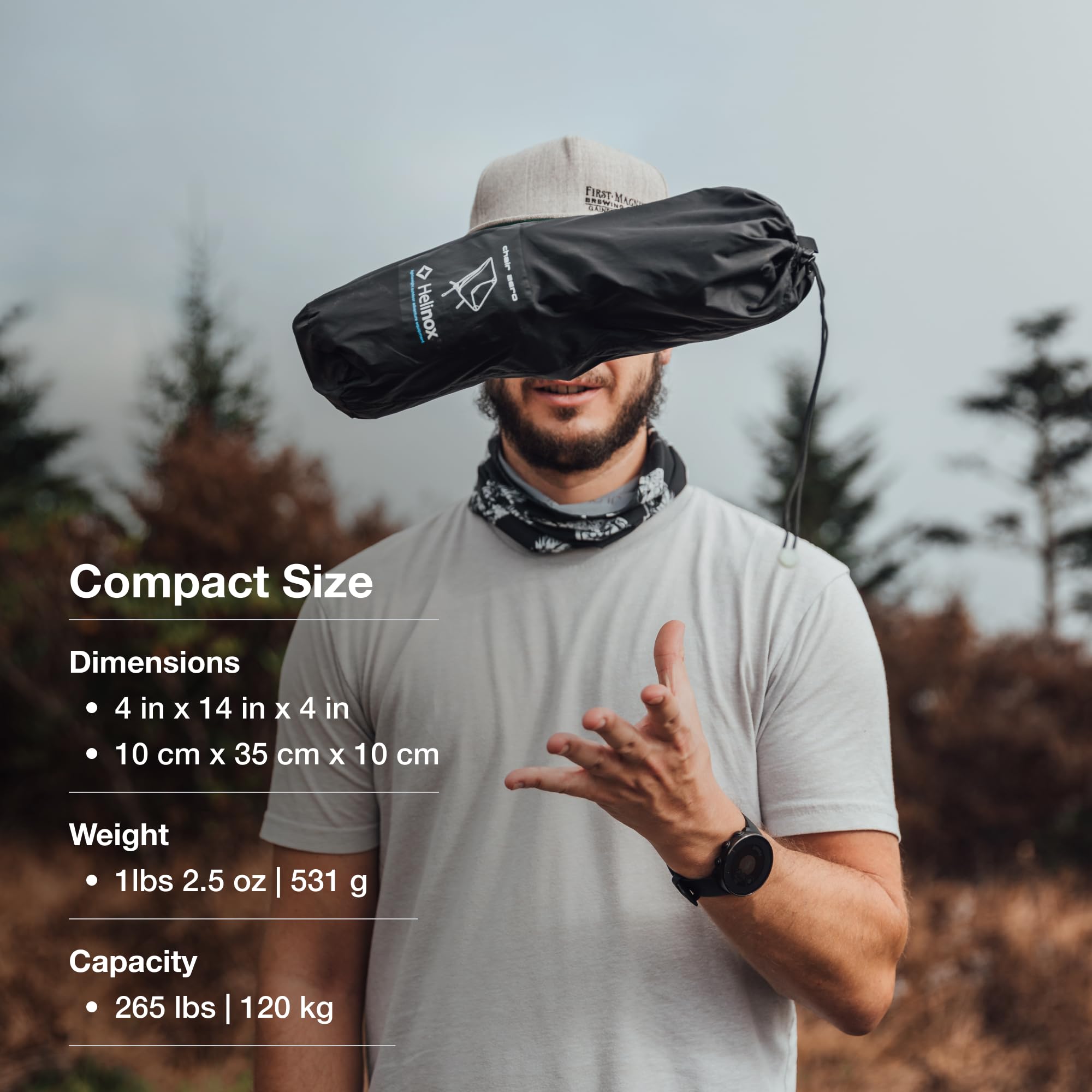 Helinox Chair Zero Ultralight Compact Camping Chair